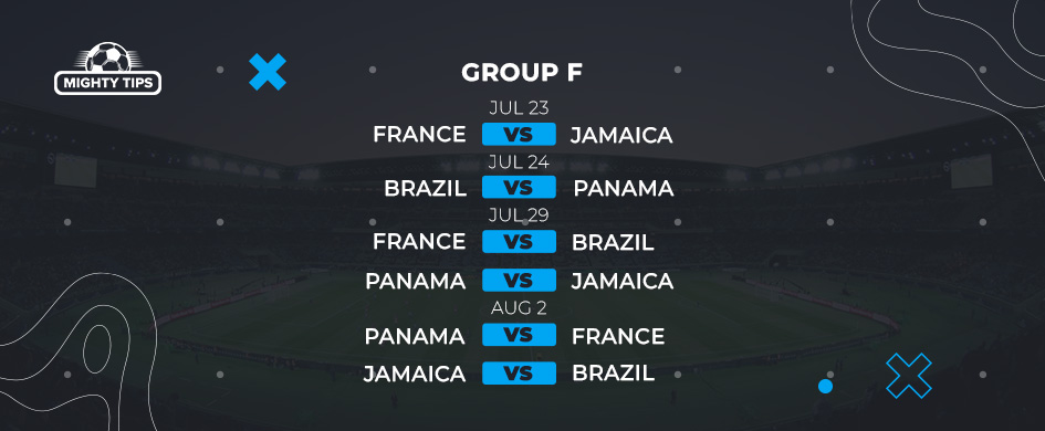 Group F schedule