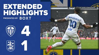 Extended highlights | Leeds United 4-1 Huddersfield Town | EFL Championship