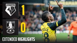 Extended Highlights 🎞️ | Watford 1-0 Sheffield Wednesday