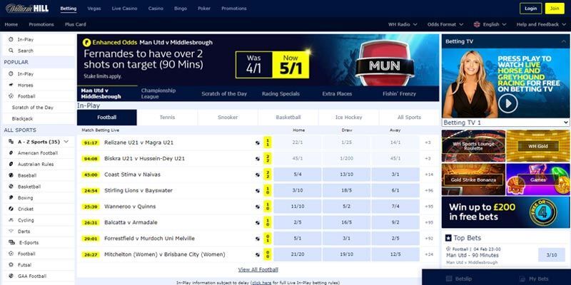 football bookmaker william-hill - homepage