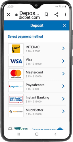 different payment methods